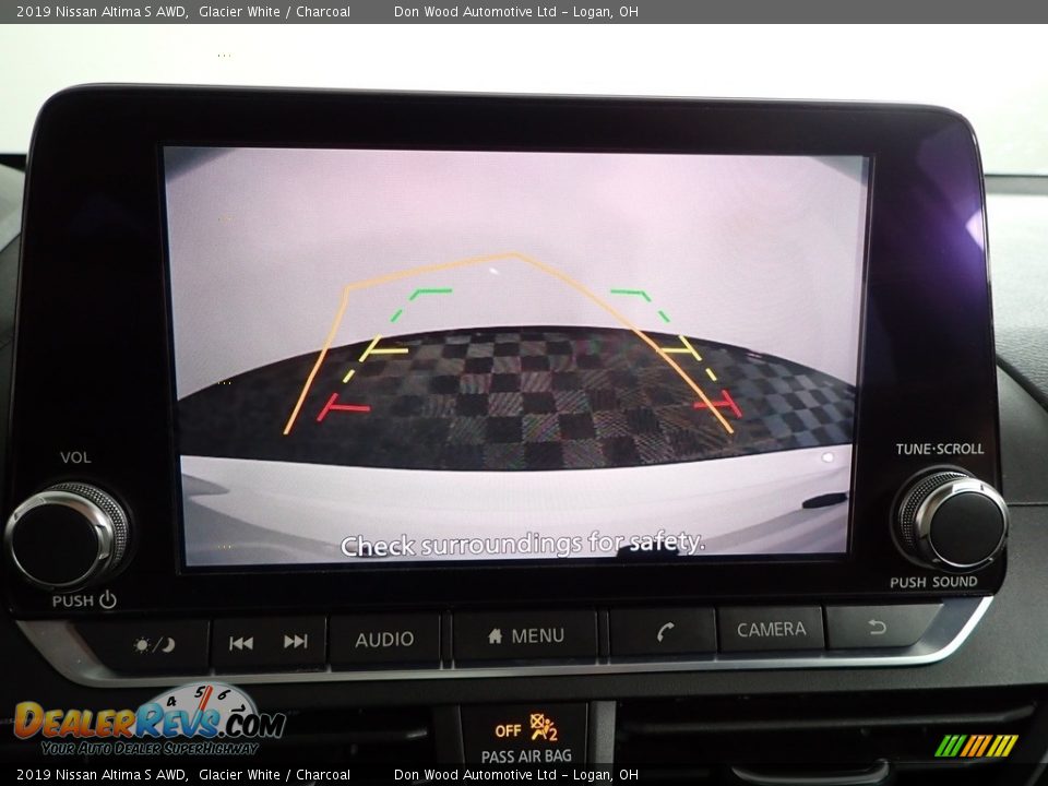 2019 Nissan Altima S AWD Glacier White / Charcoal Photo #3