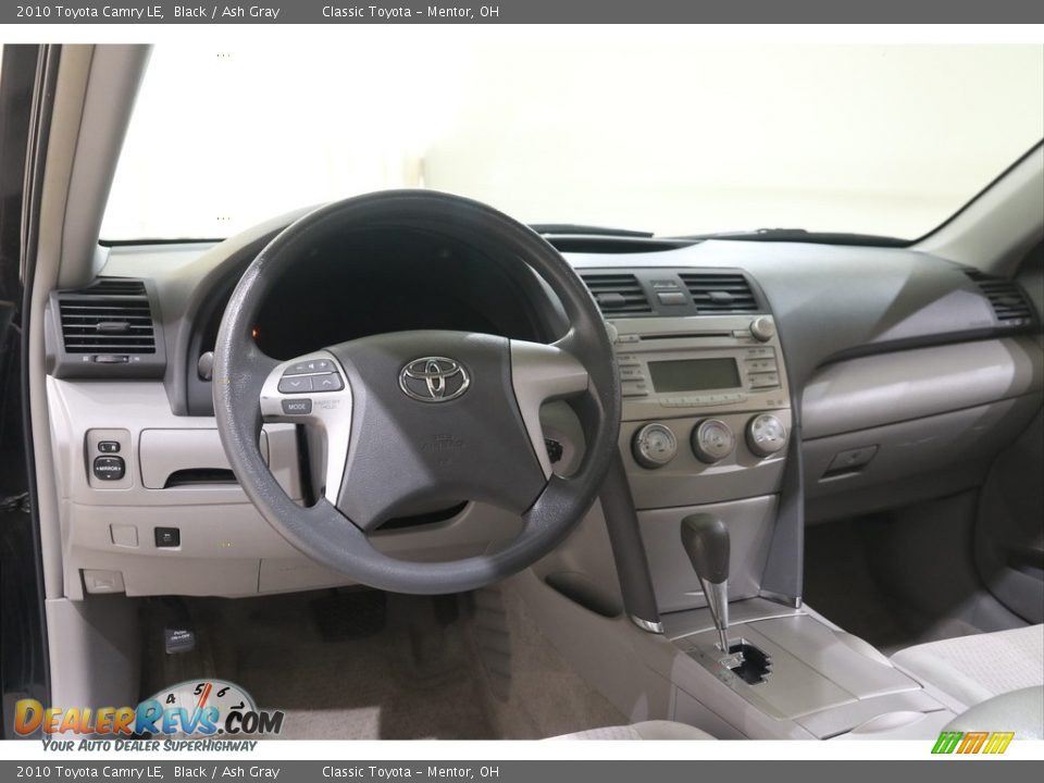 2010 Toyota Camry LE Black / Ash Gray Photo #6
