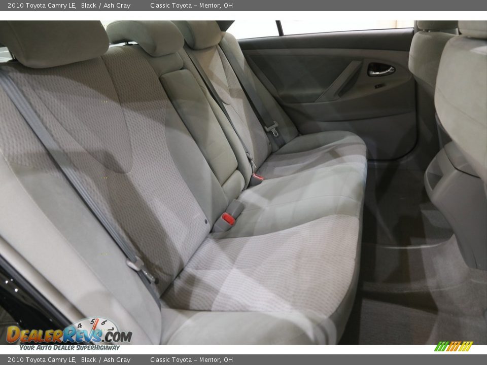 2010 Toyota Camry LE Black / Ash Gray Photo #15