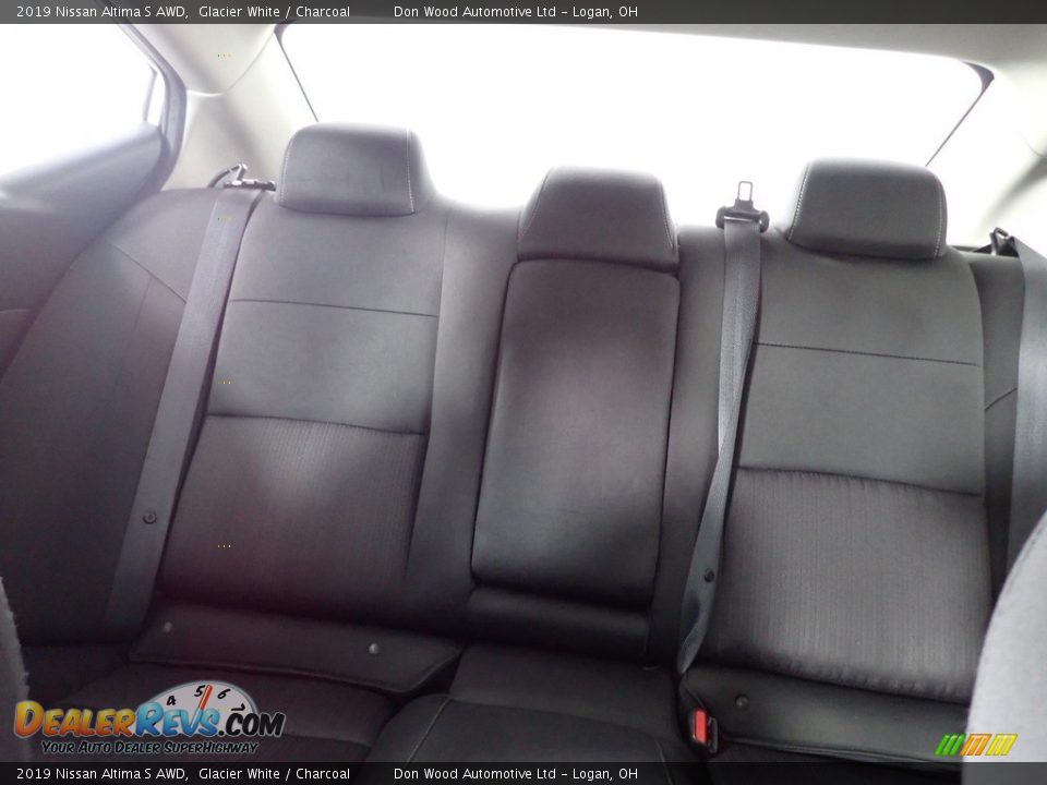 2019 Nissan Altima S AWD Glacier White / Charcoal Photo #21