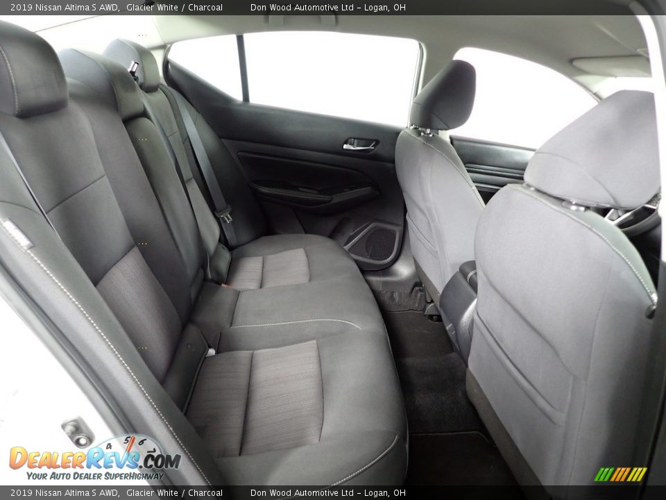 2019 Nissan Altima S AWD Glacier White / Charcoal Photo #28