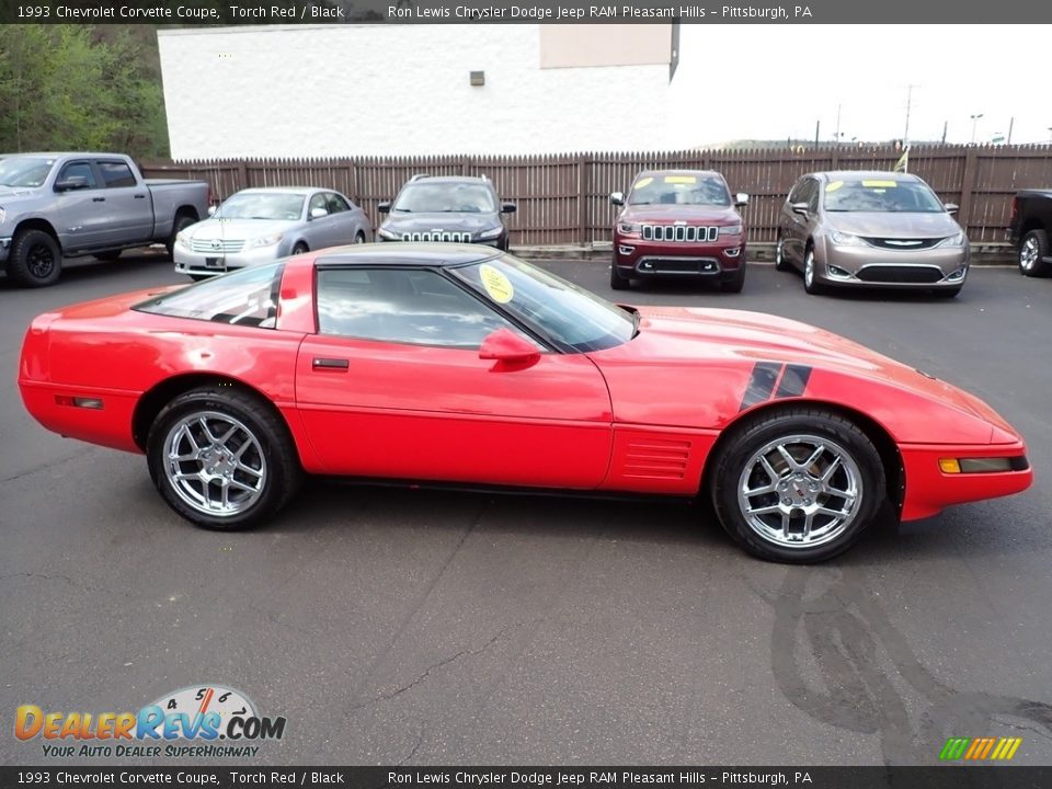 1993 Chevrolet Corvette Coupe Torch Red / Black Photo #7