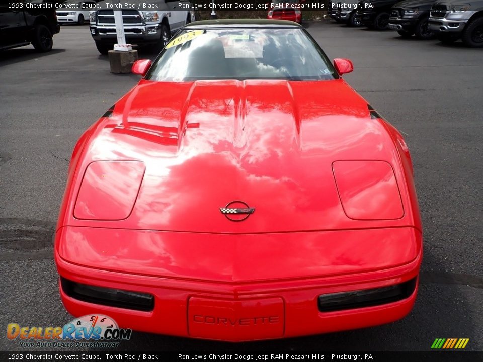 1993 Chevrolet Corvette Coupe Torch Red / Black Photo #9