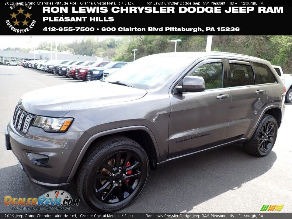 2019 Jeep Grand Cherokee Altitude 4x4 Granite Crystal Metallic / Black Photo #1