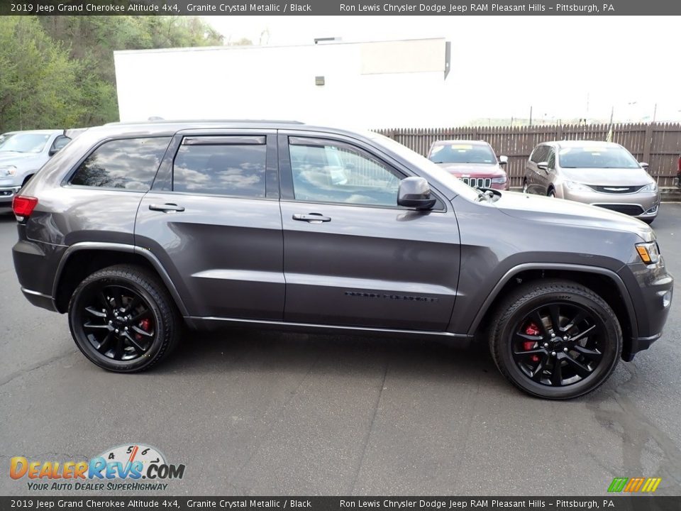 2019 Jeep Grand Cherokee Altitude 4x4 Granite Crystal Metallic / Black Photo #7