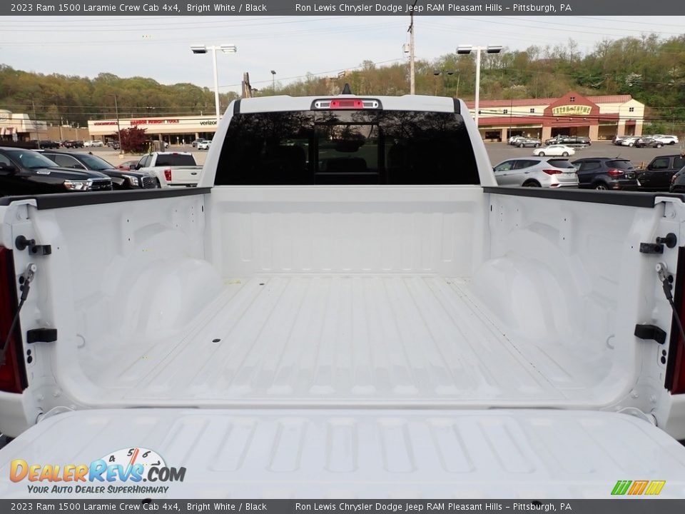 2023 Ram 1500 Laramie Crew Cab 4x4 Bright White / Black Photo #5