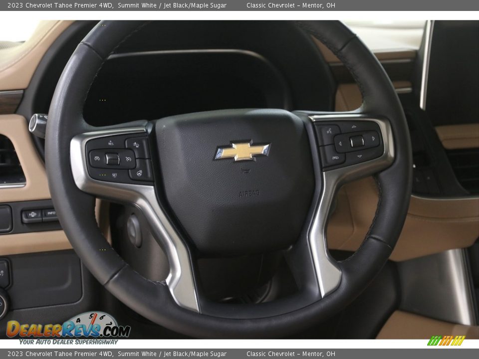 2023 Chevrolet Tahoe Premier 4WD Summit White / Jet Black/Maple Sugar Photo #8