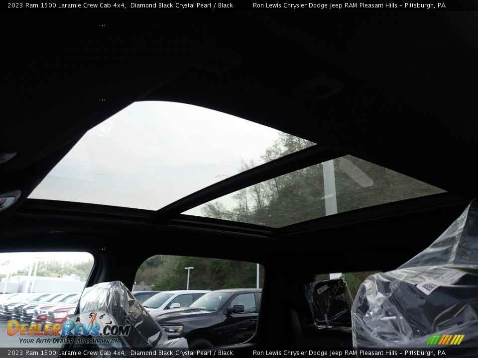 Sunroof of 2023 Ram 1500 Laramie Crew Cab 4x4 Photo #16