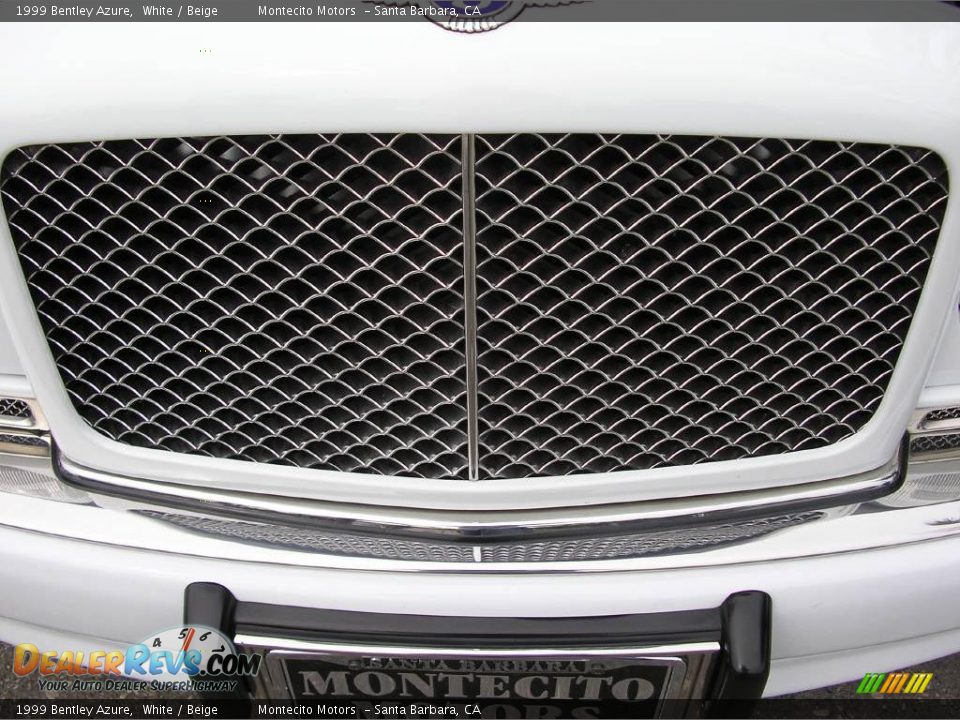 1999 Bentley Azure White / Beige Photo #18