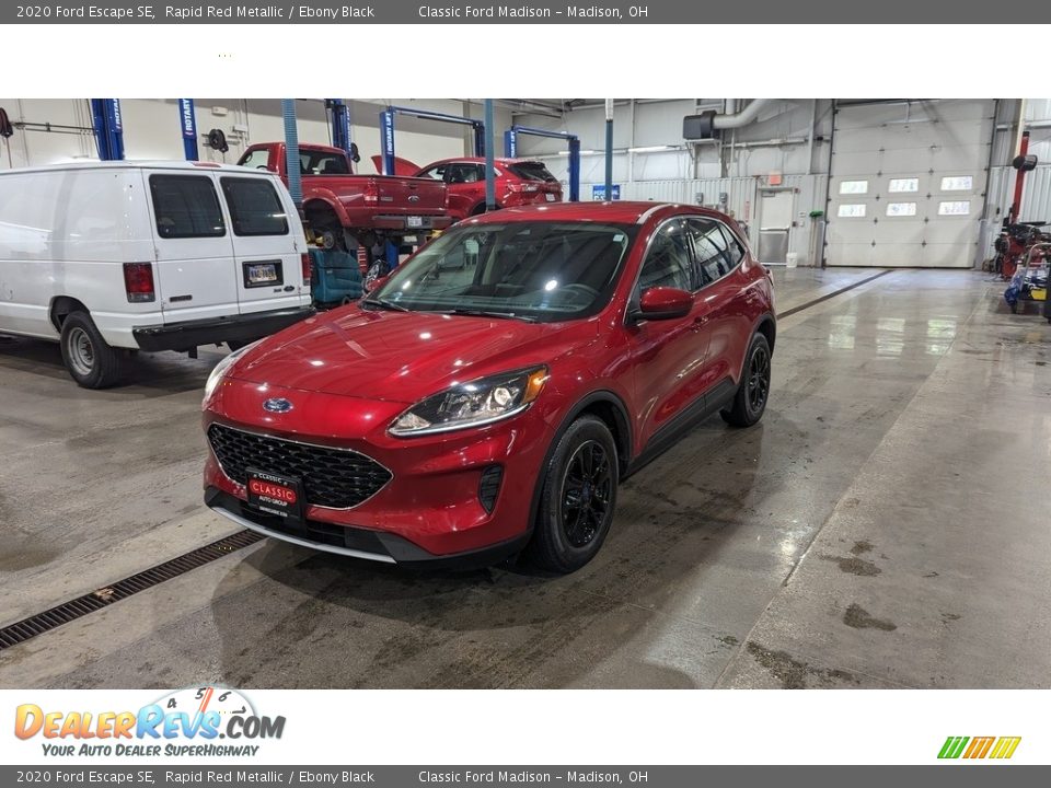 2020 Ford Escape SE Rapid Red Metallic / Ebony Black Photo #1