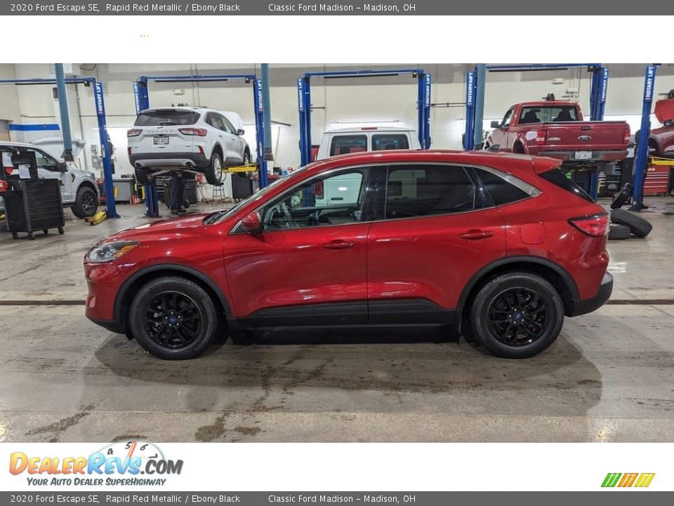 2020 Ford Escape SE Rapid Red Metallic / Ebony Black Photo #2