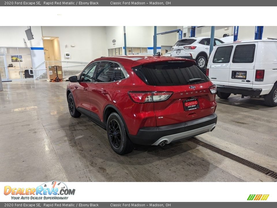 2020 Ford Escape SE Rapid Red Metallic / Ebony Black Photo #3