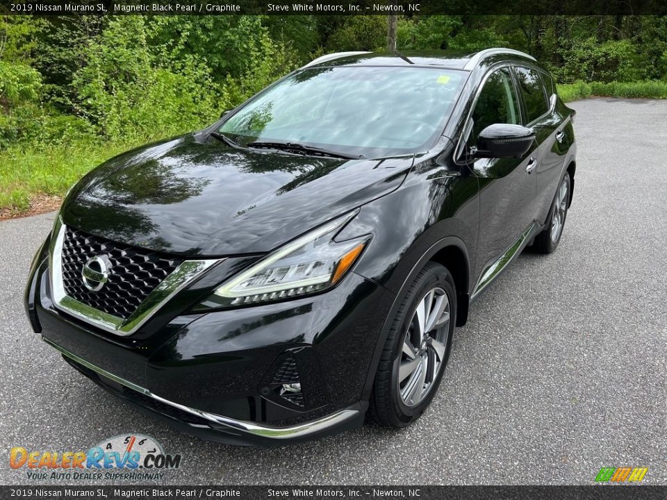 2019 Nissan Murano SL Magnetic Black Pearl / Graphite Photo #3