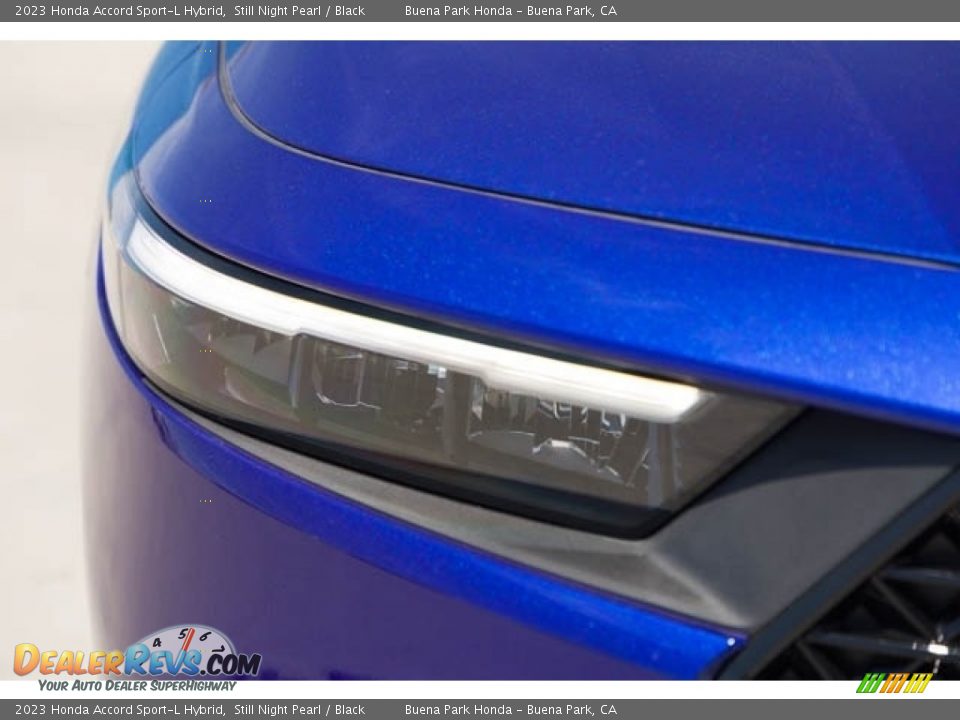 2023 Honda Accord Sport-L Hybrid Still Night Pearl / Black Photo #4