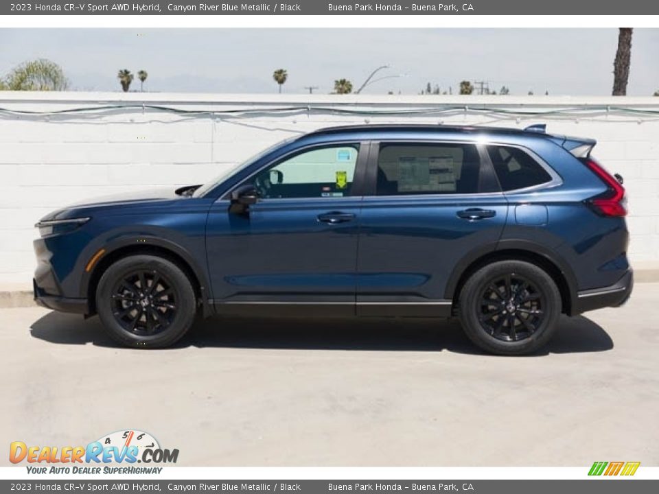 Canyon River Blue Metallic 2023 Honda CR-V Sport AWD Hybrid Photo #6