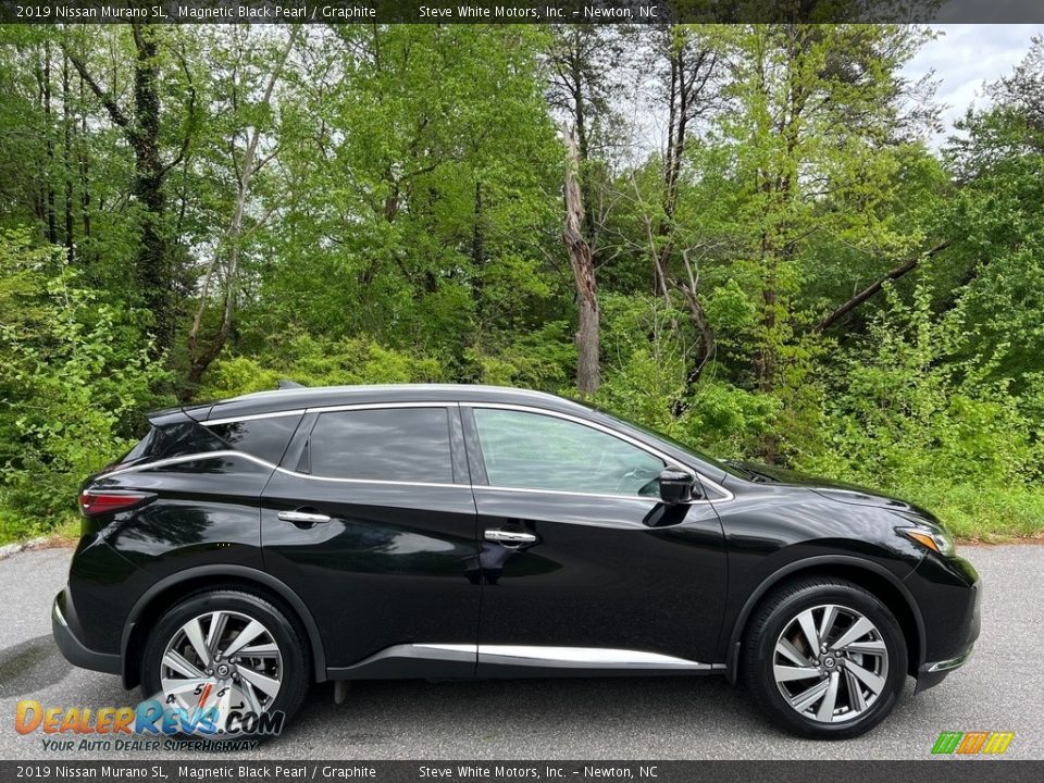 Magnetic Black Pearl 2019 Nissan Murano SL Photo #6