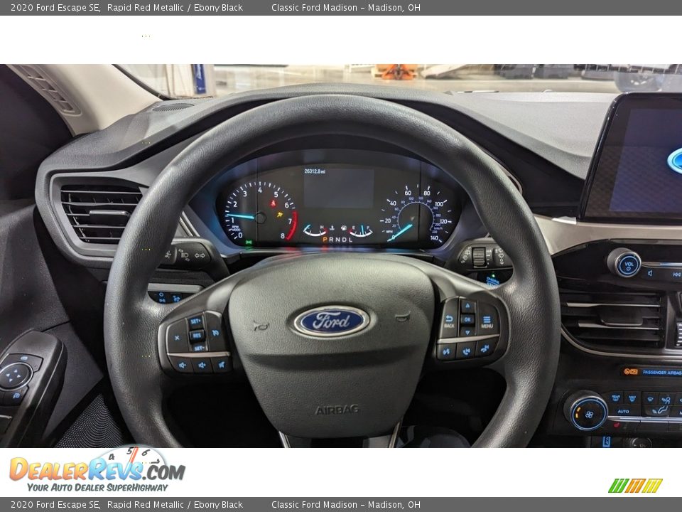 2020 Ford Escape SE Rapid Red Metallic / Ebony Black Photo #11