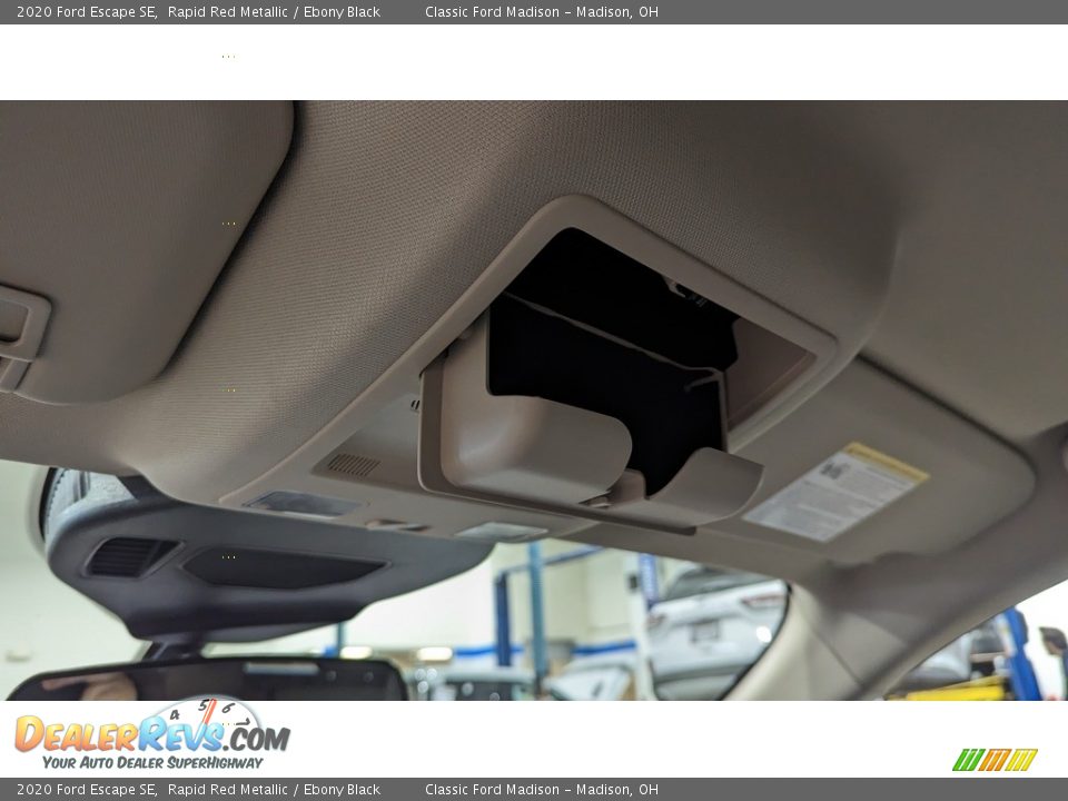 2020 Ford Escape SE Rapid Red Metallic / Ebony Black Photo #14