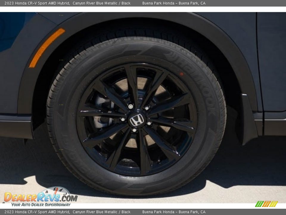 2023 Honda CR-V Sport AWD Hybrid Canyon River Blue Metallic / Black Photo #13