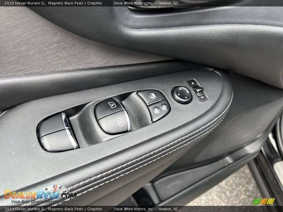 2019 Nissan Murano SL Magnetic Black Pearl / Graphite Photo #12