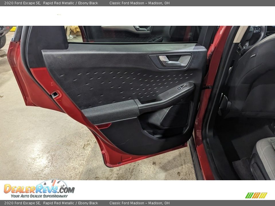 2020 Ford Escape SE Rapid Red Metallic / Ebony Black Photo #16