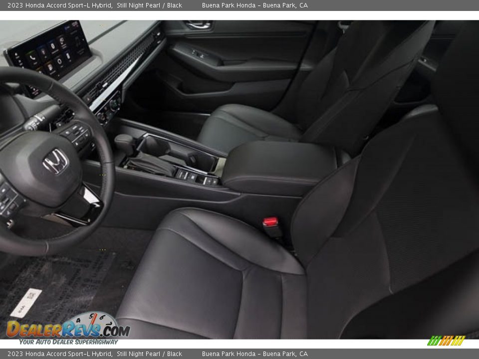 Front Seat of 2023 Honda Accord Sport-L Hybrid Photo #17