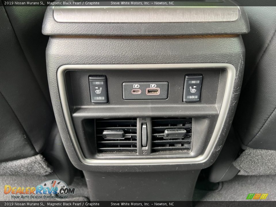 2019 Nissan Murano SL Magnetic Black Pearl / Graphite Photo #14