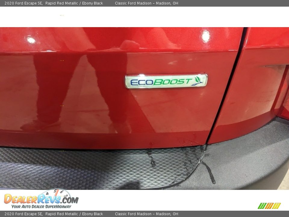2020 Ford Escape SE Rapid Red Metallic / Ebony Black Photo #22