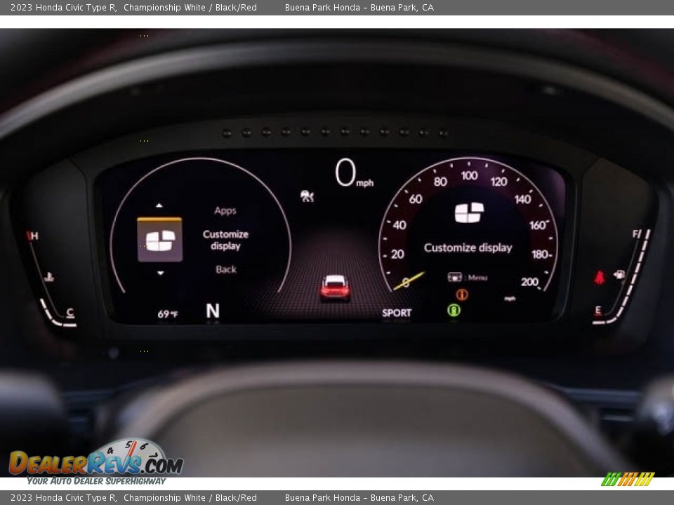 2023 Honda Civic Type R Gauges Photo #22