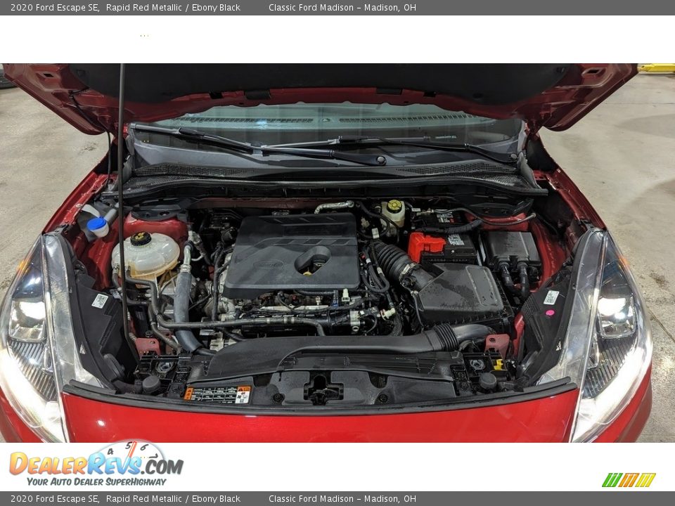 2020 Ford Escape SE Rapid Red Metallic / Ebony Black Photo #24