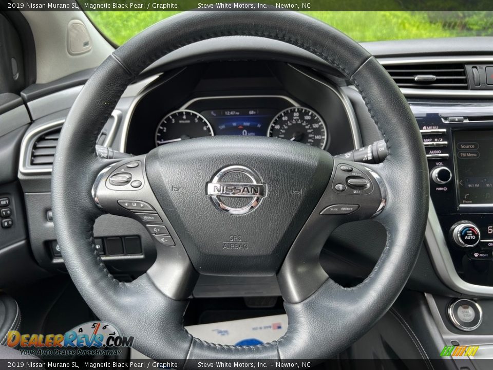 2019 Nissan Murano SL Steering Wheel Photo #20