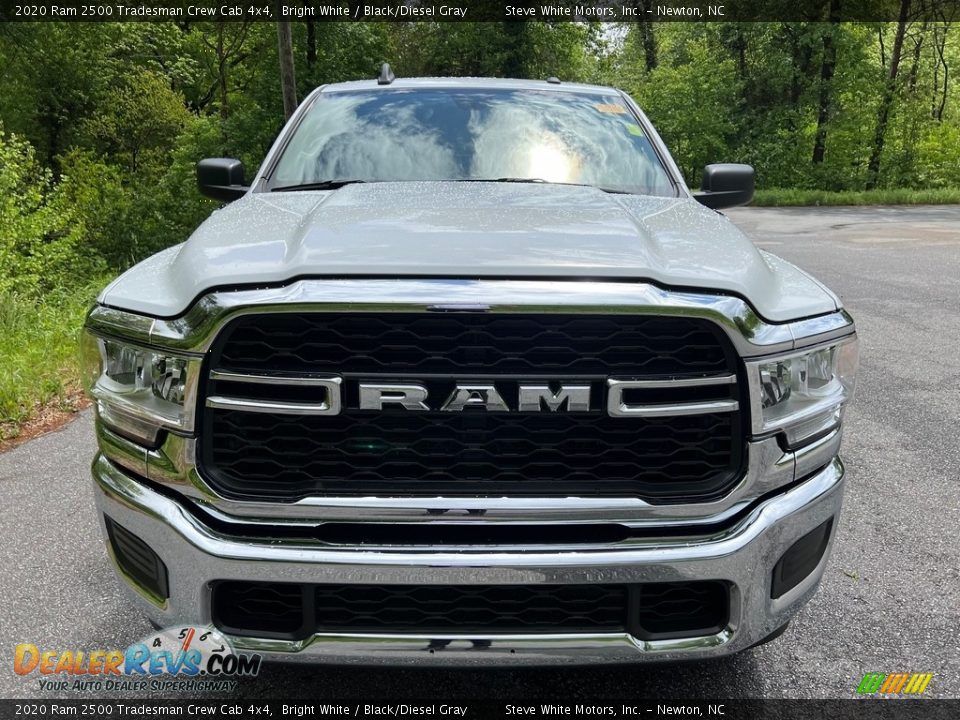 2020 Ram 2500 Tradesman Crew Cab 4x4 Bright White / Black/Diesel Gray Photo #4