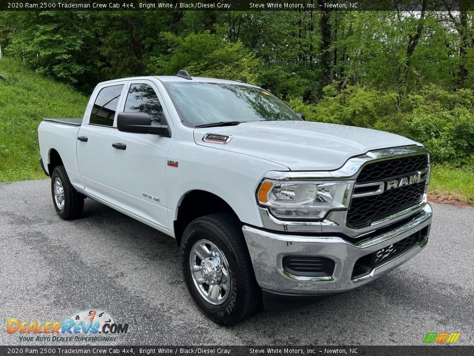 2020 Ram 2500 Tradesman Crew Cab 4x4 Bright White / Black/Diesel Gray Photo #5