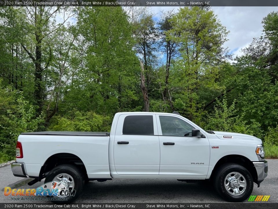 2020 Ram 2500 Tradesman Crew Cab 4x4 Bright White / Black/Diesel Gray Photo #6