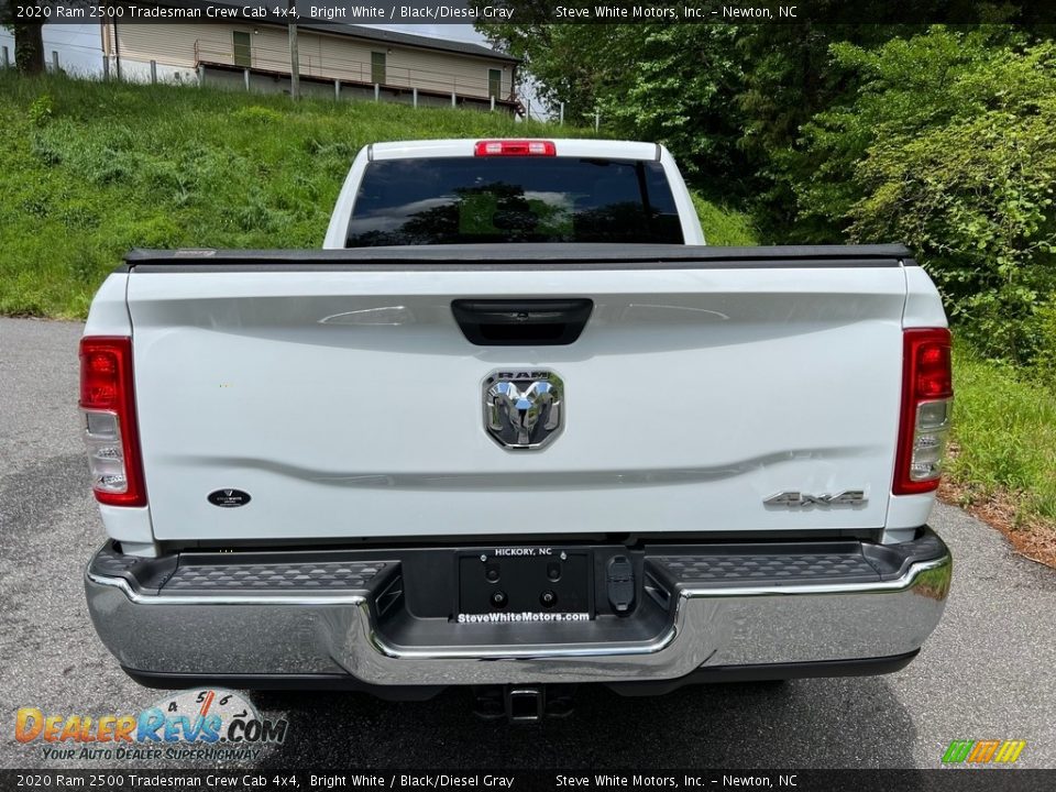 2020 Ram 2500 Tradesman Crew Cab 4x4 Bright White / Black/Diesel Gray Photo #8