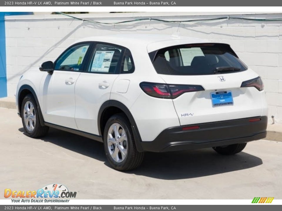 2023 Honda HR-V LX AWD Platinum White Pearl / Black Photo #2