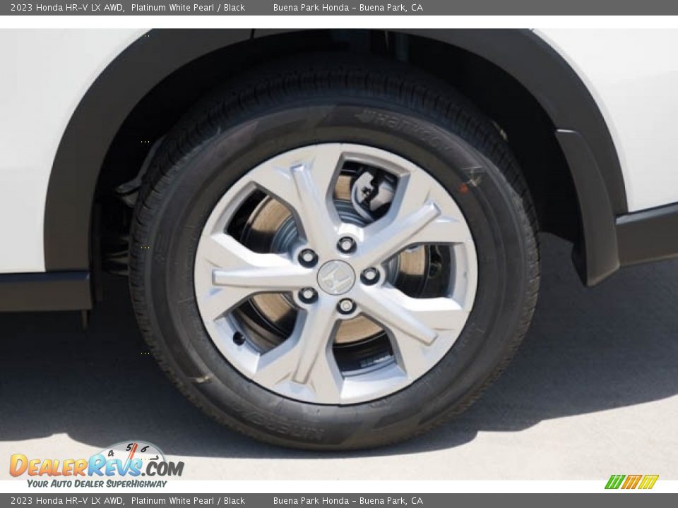 2023 Honda HR-V LX AWD Platinum White Pearl / Black Photo #14