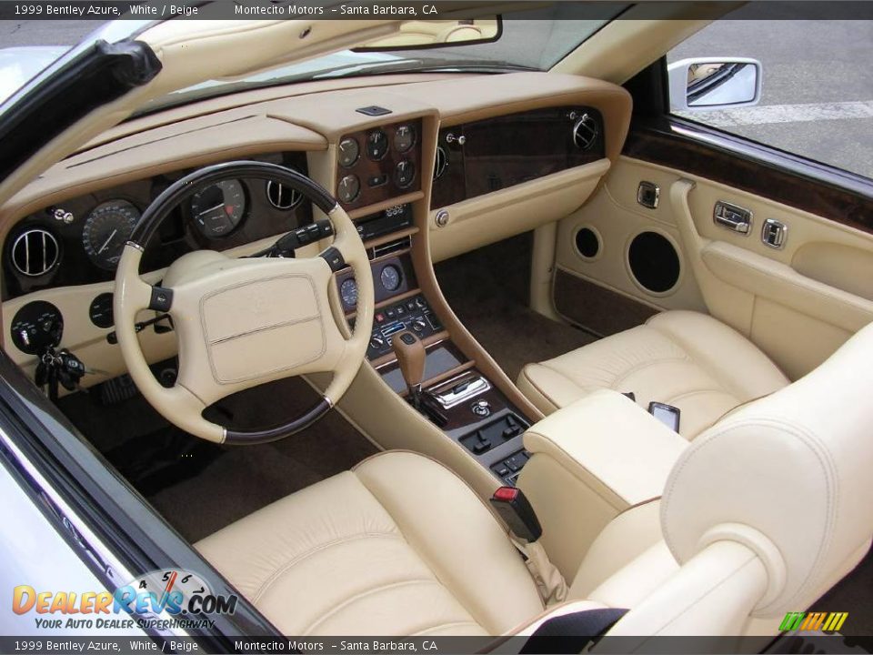 Beige Interior - 1999 Bentley Azure  Photo #22