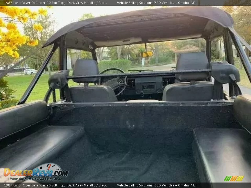 Rear Seat of 1987 Land Rover Defender 90 Soft Top Photo #11