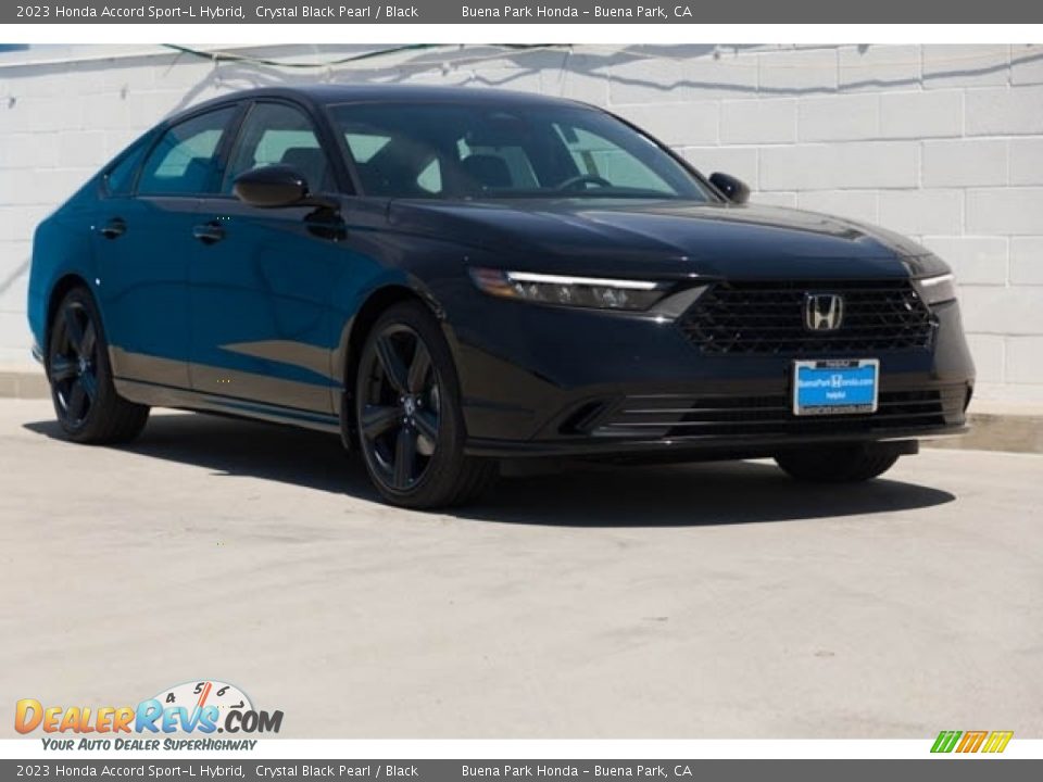Front 3/4 View of 2023 Honda Accord Sport-L Hybrid Photo #1