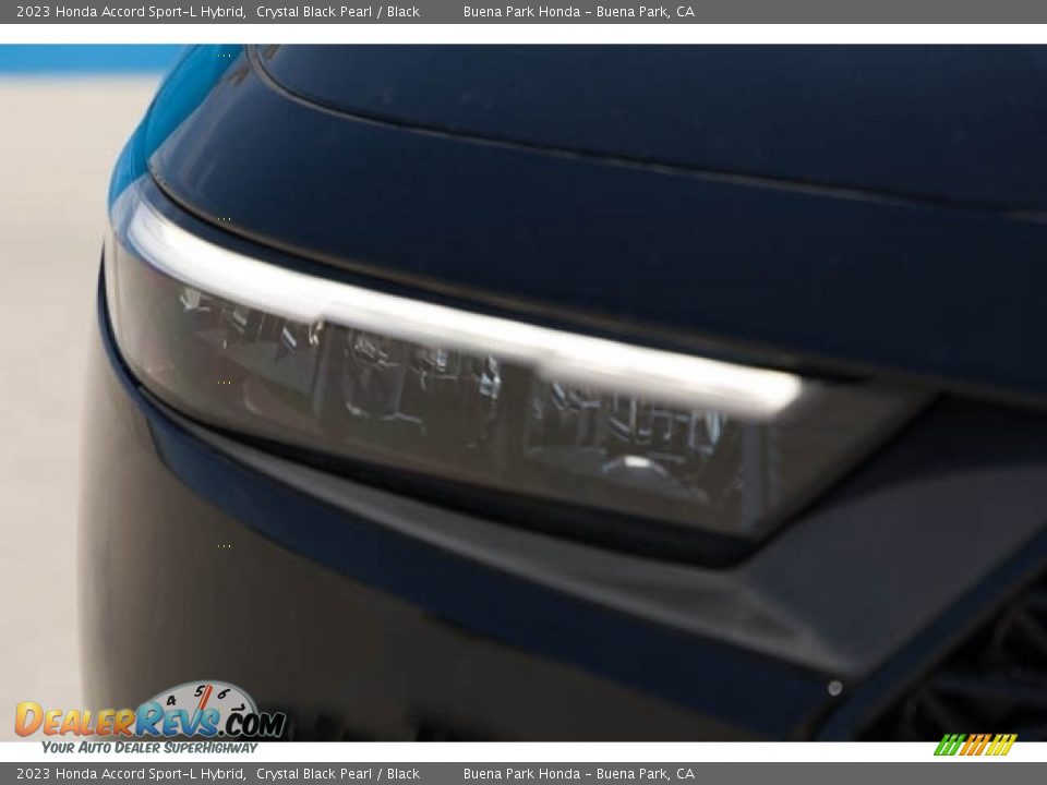 2023 Honda Accord Sport-L Hybrid Crystal Black Pearl / Black Photo #4