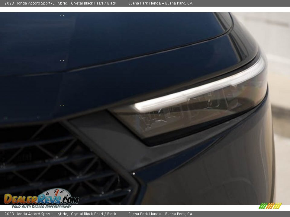 2023 Honda Accord Sport-L Hybrid Crystal Black Pearl / Black Photo #5