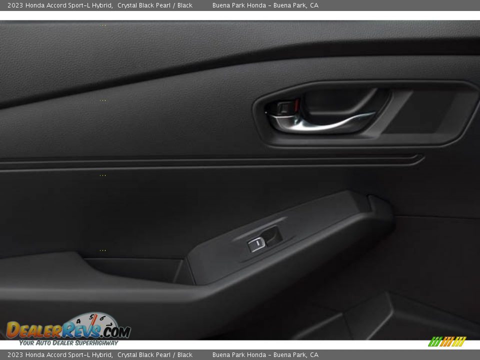 2023 Honda Accord Sport-L Hybrid Crystal Black Pearl / Black Photo #36
