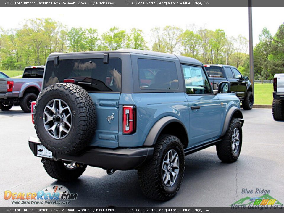 2023 Ford Bronco Badlands 4X4 2-Door Area 51 / Black Onyx Photo #5