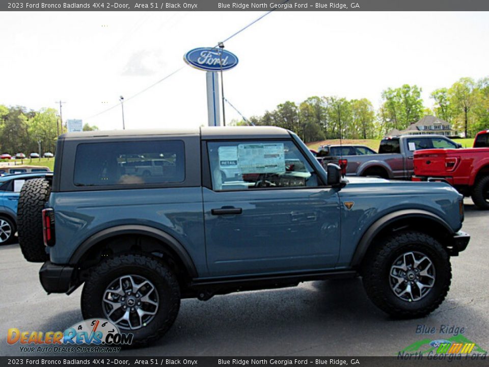 2023 Ford Bronco Badlands 4X4 2-Door Area 51 / Black Onyx Photo #6