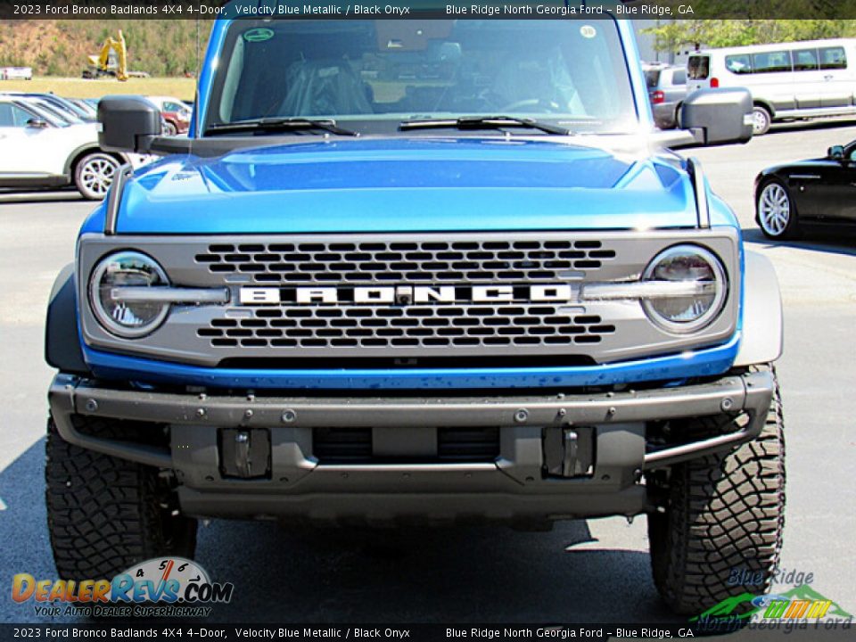 2023 Ford Bronco Badlands 4X4 4-Door Velocity Blue Metallic / Black Onyx Photo #8
