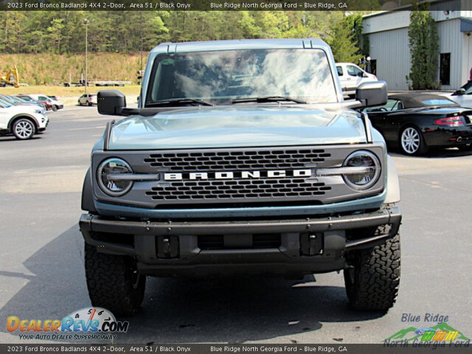 2023 Ford Bronco Badlands 4X4 2-Door Area 51 / Black Onyx Photo #8