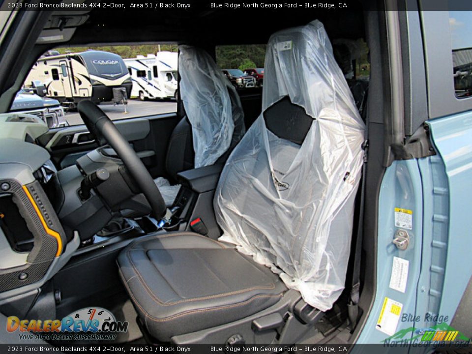 2023 Ford Bronco Badlands 4X4 2-Door Area 51 / Black Onyx Photo #10