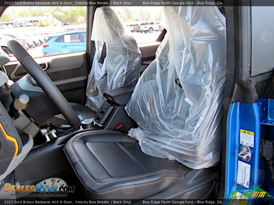 Front Seat of 2023 Ford Bronco Badlands 4X4 4-Door Photo #11
