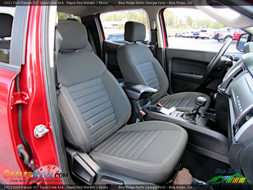 2021 Ford Ranger XLT SuperCrew 4x4 Rapid Red Metallic / Ebony Photo #12